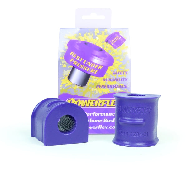 Bucsa poliuretan Powerflex bara stabilizatoare spate 18mm (la sasiu) (Mov) - Ford Focus, Mazda Mazda 3