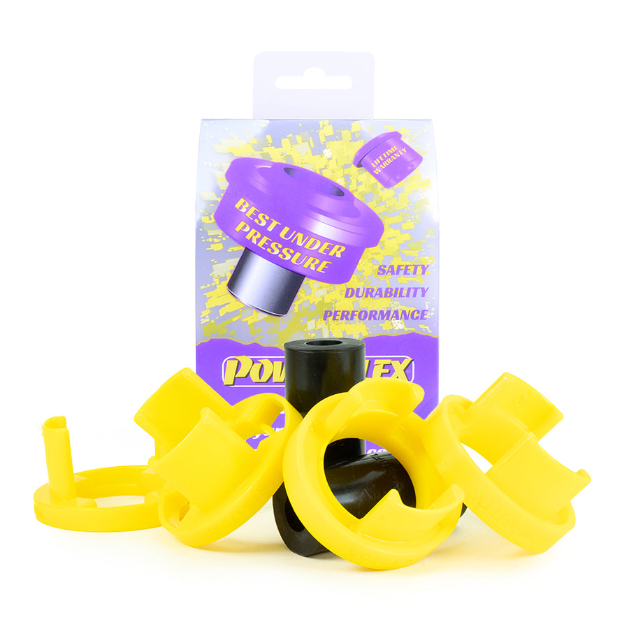 Insertii poliuretan Powerflex subcadru spate, prindere fata - Ford Mustang S550 - Mov (2 buc)