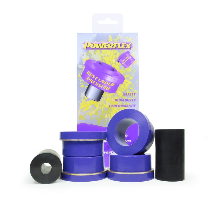 Bucse poliuretan Powerflex subcadru spate, prindere fata - Ford Mustang S550 - Mov (2 buc)