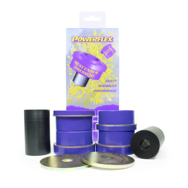 Bucse poliuretan Powerflex subcadru spate, prindere spate - Ford Mustang S550 - Mov (2 buc)