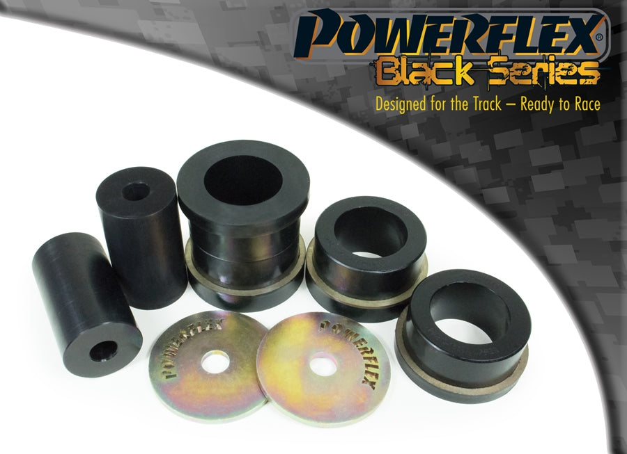 Bucse poliuretan Powerflex subcadru spate, prindere spate - Ford Mustang S550 - Negru (2 buc)