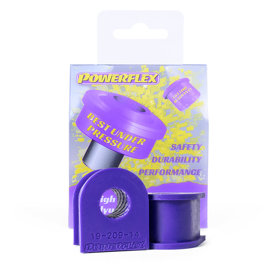 Bucse poliuretan Powerflex suport bara stabilizatoare spate 14mm - Ford Sierra MK1 - Mov (2 buc)