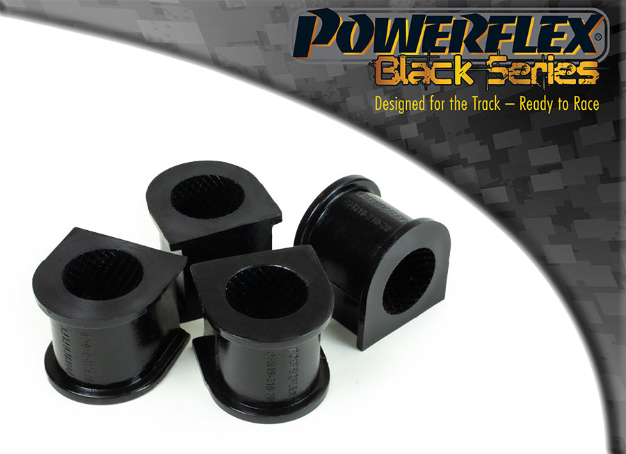 Bucsa poliuretan Powerflex bara stabilizatoare spate 20mm (Negru) - Ford Fiesta