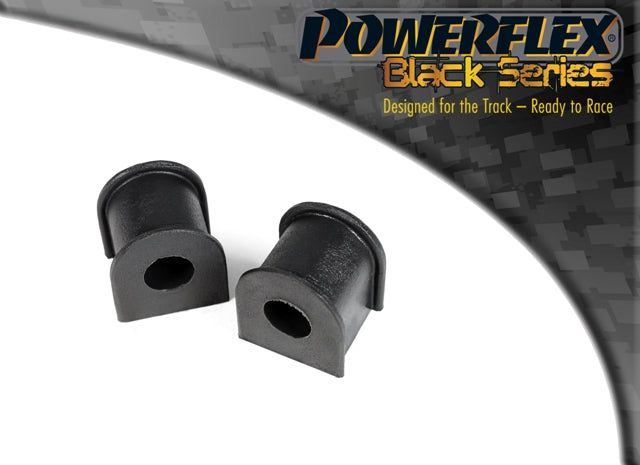 Bucsa poliuretan Powerflex suport bara stabilizatoare spate 14mm (Negru) - Ford Fiesta