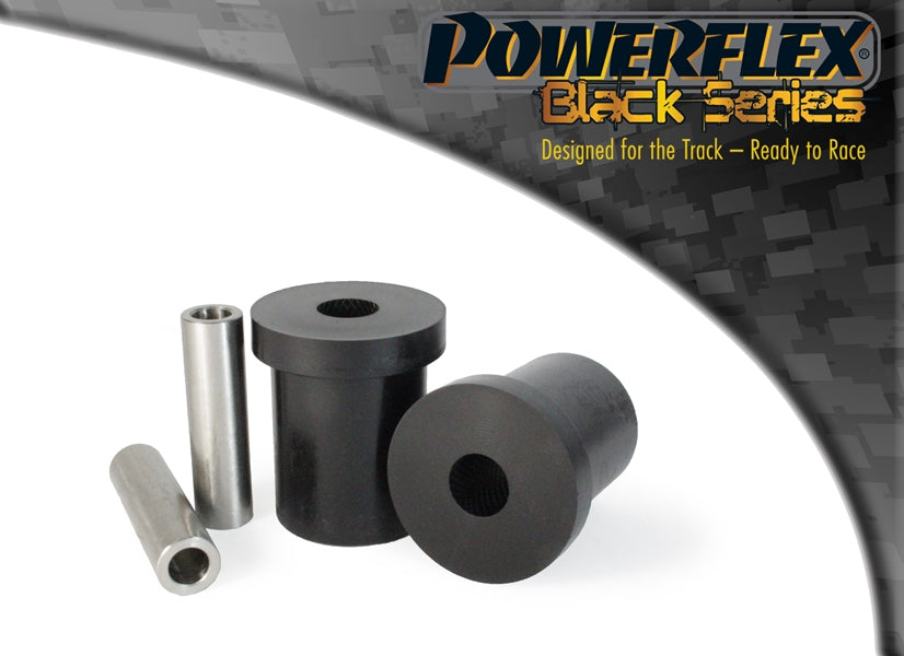 Bucsa poliuretan Powerflex suport punte spate (Negru) - Ford Escort/Fiesta