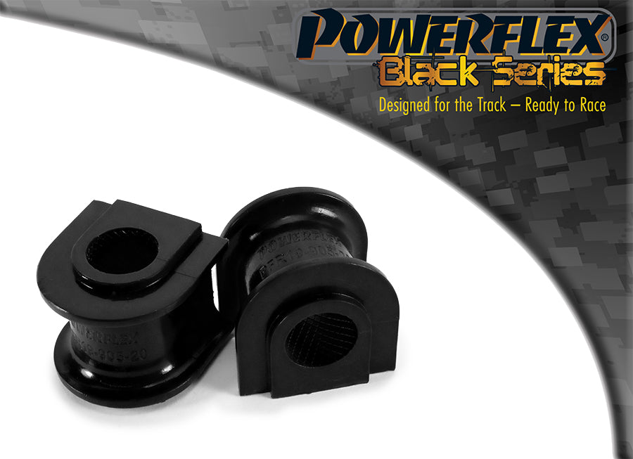 Bucsa poliuretan Powerflex bara stabilizatoare spate 22mm (Negru) - Ford Mondeo
