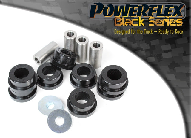 Bucse poliuretan Powerflex brat superior spate, capat interior - Audi 80 B4 - Negru (4 buc)