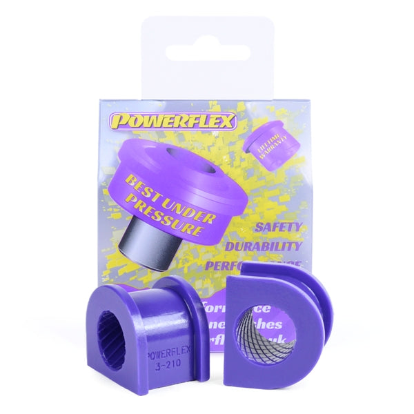 Bucsa poliuretan Powerflex bara stabilizatoare spate 24mm (Mov) - Audi A4/S4/RS4