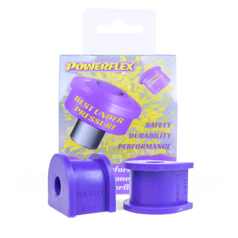Bucsa poliuretan Powerflex suport bara stabilizatoare spate 12mm (Mov) - Audi 80