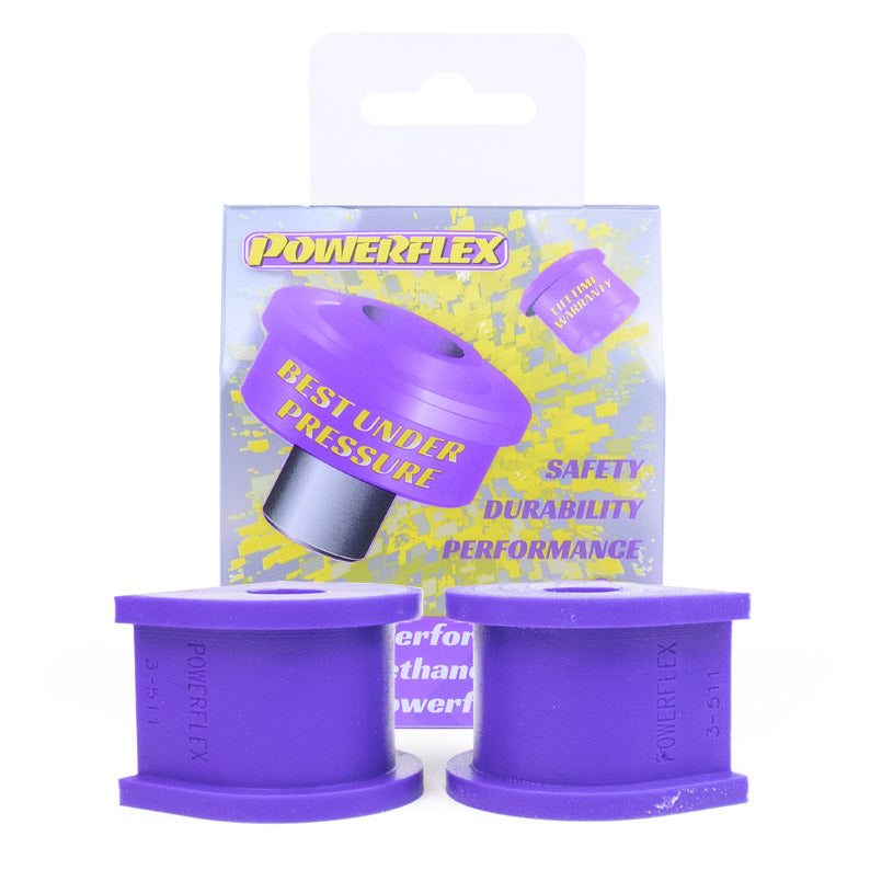 Bucsa poliuretan Powerflex suport bara stabilizatoare spate 13mm (Mov) - Skoda Octavia, Volkswagen Golf
