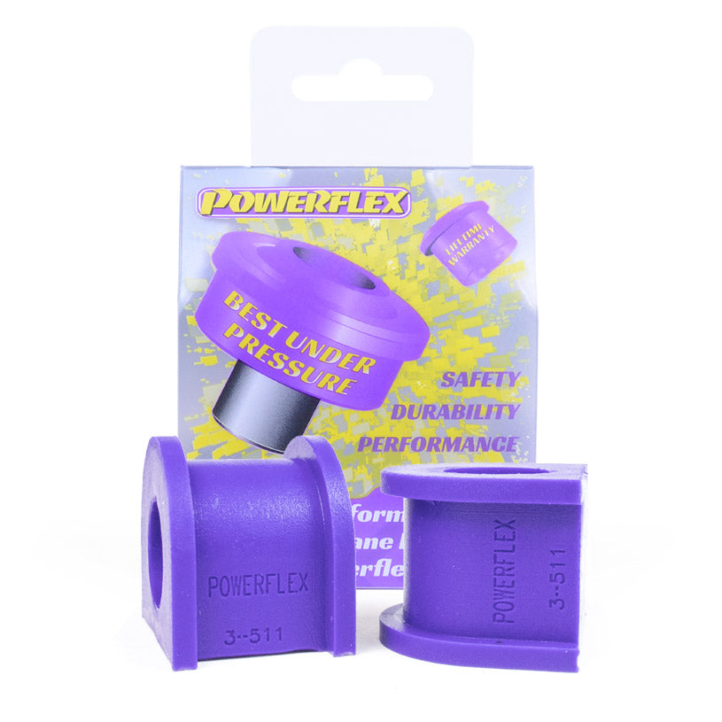 Bucsa poliuretan Powerflex suport bara stabilizatoare spate 19mm (Mov) - Volkswagen Golf