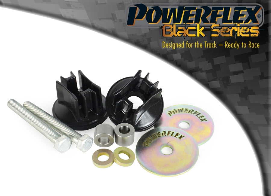 Insertie poliuretan Powerflex spate diferential spate (Negru) - Audi A4/S4/RS4/A6, Porsche Macan