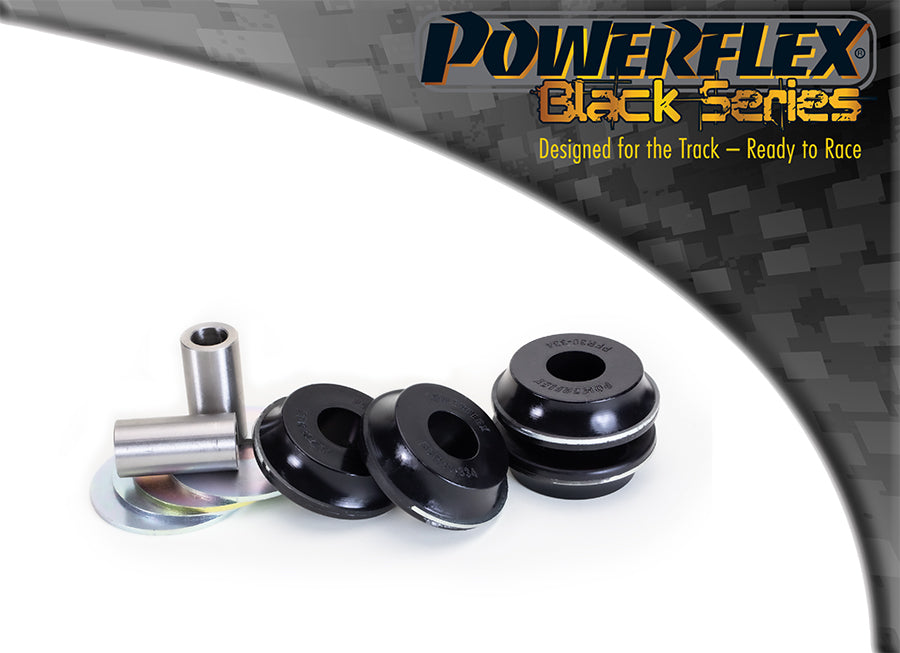 Bucse poliuretan Powerflex suport diferential spate - Lancia Delta 831 - Negru (2 buc)