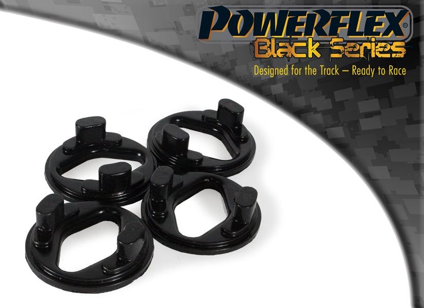 Insertie poliuretan Powerflex suport tampon transmisie (kit) - Lotus Emira 131, Evora 122 - Negru