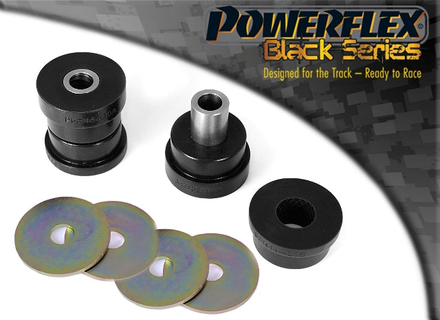 Bucse poliuretan Powerflex suport diferential spate, prindere fata (doar RS) - Mitsubishi Lancer Evo 6 / 7 / 8 / 9 - Negru (2 buc)
