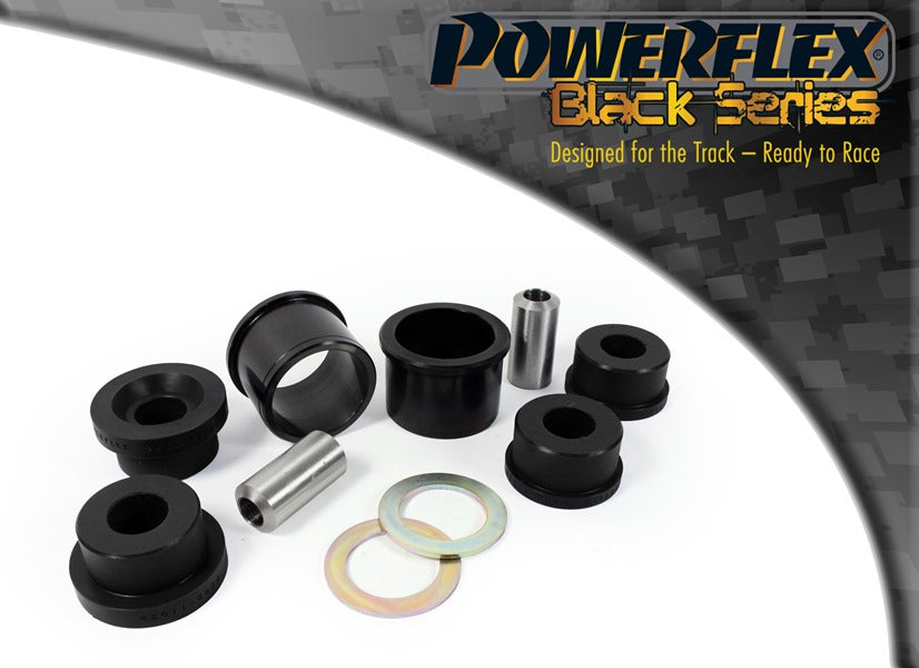Bucsa poliuretan Powerflex fata brat longitudinal spate 60mm (Negru) - Mini Mini Clubman/Mini/Mini Countryman/Mini Paceman