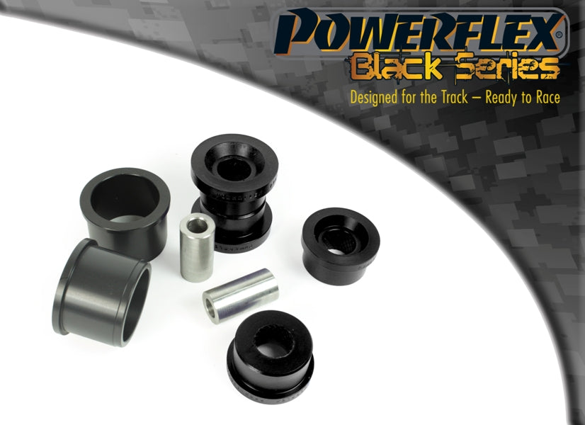 Bucsa poliuretan Powerflex fata brat longitudinal spate 60mm (Negru) - Mini Mini