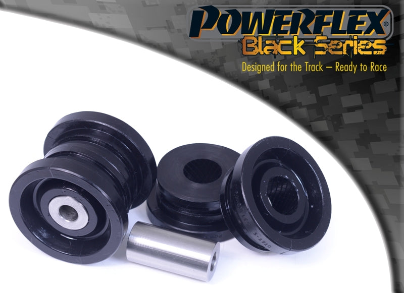 Bucsa poliuretan Powerflex fata brat longitudinal spate (Negru) - BMW Seria 1/Seria 2/X1/X2, Mini Mini Clubman/Mini/Mini Countryman
