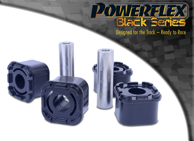 Bucsa poliuretan Powerflex suport suport punte spate (Negru) - BMW Seria 3