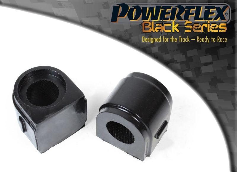 Bucsa poliuretan Powerflex bara stabilizatoare spate 22.9mm (Negru) - BMW Seria 3/Seria 4