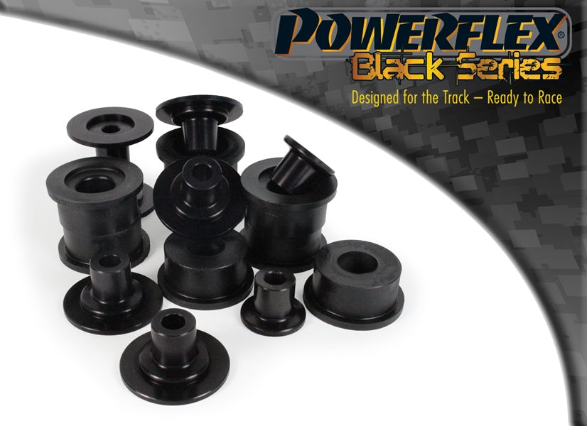 Bucsa poliuretan Powerflex fata suport diferential spate (Negru) - BMW Seria 2/Seria 3/Seria 4