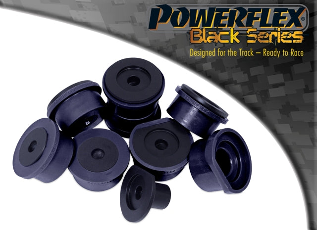 Bucsa poliuretan Powerflex fata suport diferential spate (Negru) - BMW Seria 2/Seria 3/Seria 4