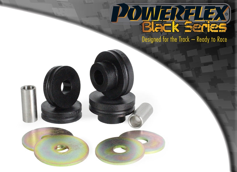 Bucse poliuretan Powerflex suport amortizor spate superior 12mm - BMW Seria 3 E90 / E92 / E93 / E91 - Negru (2 buc)