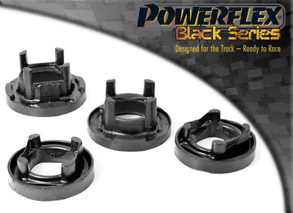 Insertie poliuretan Powerflex fata suport subcadru spate (Negru) - BMW Seria 1/Seria 3