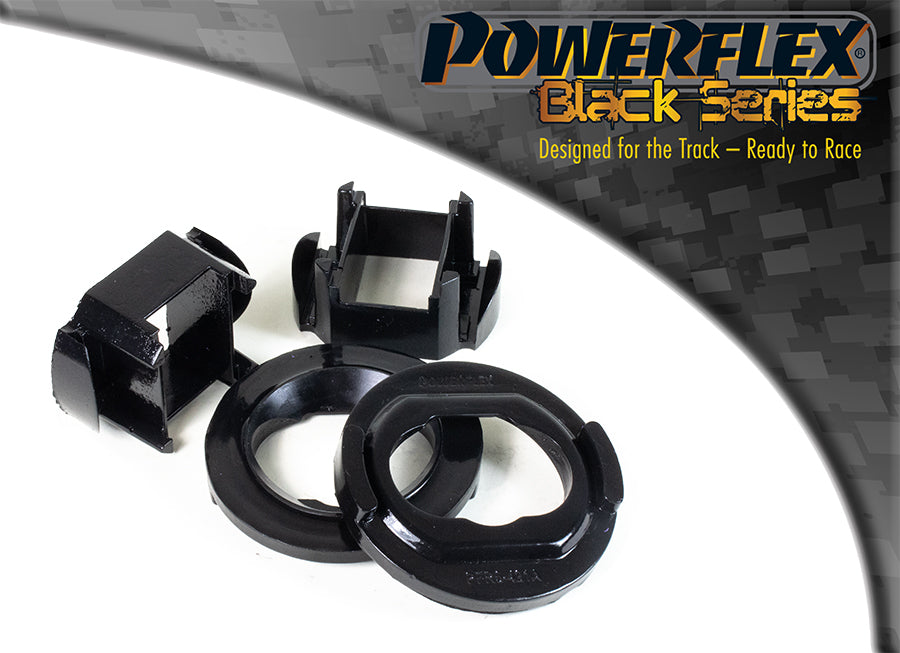 Insertie poliuretan Powerflex spate suport subcadru spate (Negru) - BMW Seria 1/Seria 3