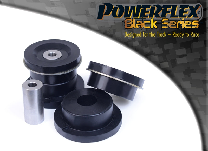 Bucsa poliuretan Powerflex fata subcadru spate (Negru) - BMW Seria 3/Z4 M