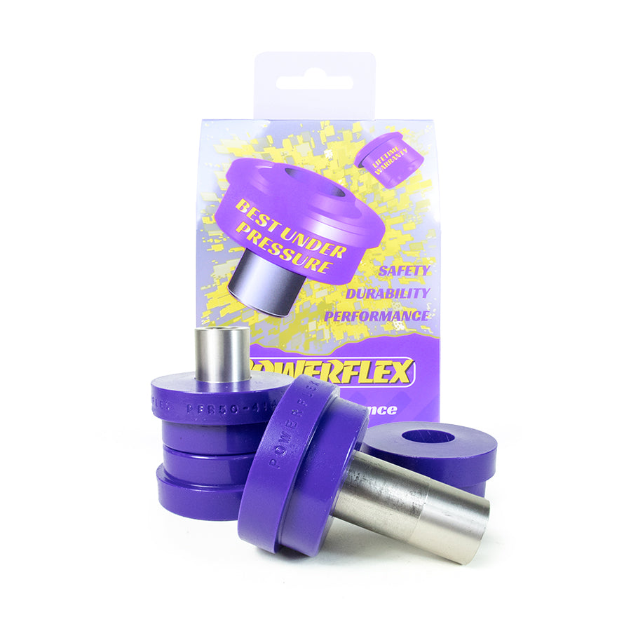 Bucse poliuretan Powerflex bara stabilizatoare spate, capat exterior - Peugeot 206 Phase 1/2 - Mov (2 buc)