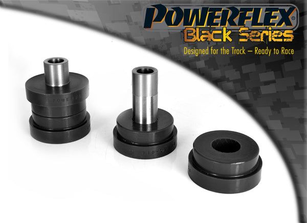 Bucse poliuretan Powerflex bara stabilizatoare spate, capat exterior - Peugeot 206 Phase 1/2 - Negru (2 buc)
