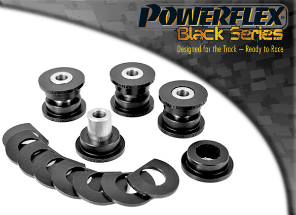 Bucsa poliuretan Powerflex interioara brat spate superior (Negru) - Porsche 997 (997)
