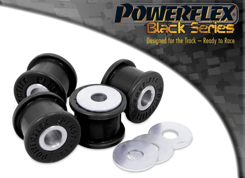 Bucsa poliuretan Powerflex bieleta bara stabilizatoare spate (Negru) - Porsche 928