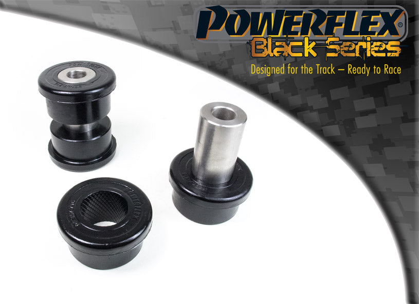 Bucsa poliuretan Powerflex interioara brat spate inferior (Negru) - Porsche 928