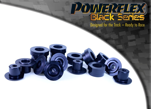 Bucsa poliuretan Powerflex subcadru spate (Negru) - Porsche 911/993