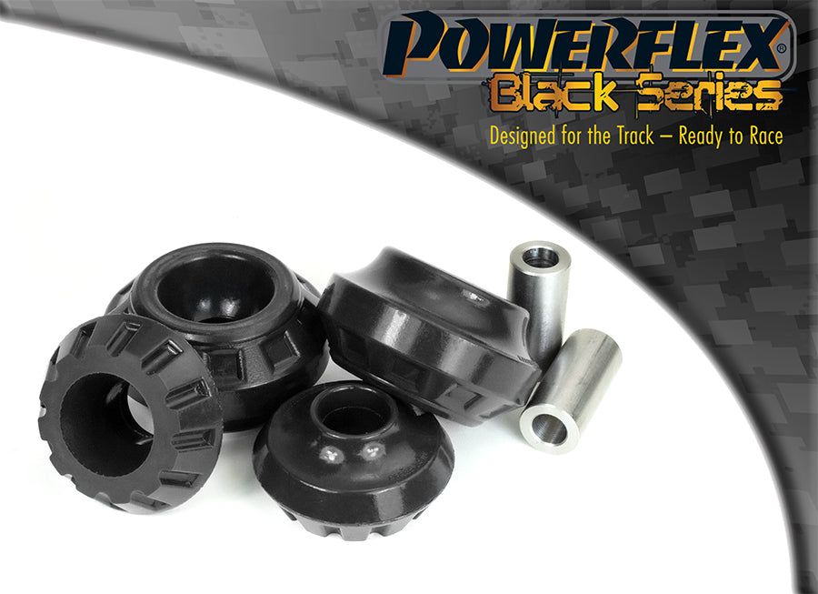 Bucsa poliuretan Powerflex suport suport amortizor spate (Negru) - Volkswagen Golf/Jetta