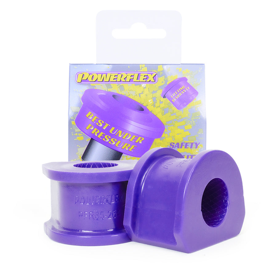 Bucsa poliuretan Powerflex exterioara suport bara stabilizatoare spate 18.5mm (Mov) - Volkswagen Golf