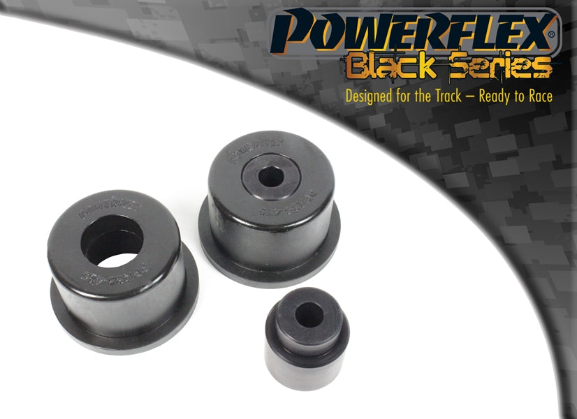 Bucsa poliuretan Powerflex fata suport diferential spate (Negru) - Audi A3/S3/RS3/TT, Seat Leon, Skoda Octavia, Volkswagen Golf