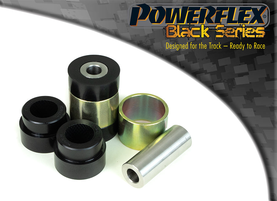 Bucsa poliuretan Powerflex interioara bara de directie spate inferior (Negru) - Audi A3/S3/RS3/Q3/TT, Seat Altea/Leon/Toledo, Skoda Octavia, Volkswagen Golf/Jetta/Scirocco/Tiguan