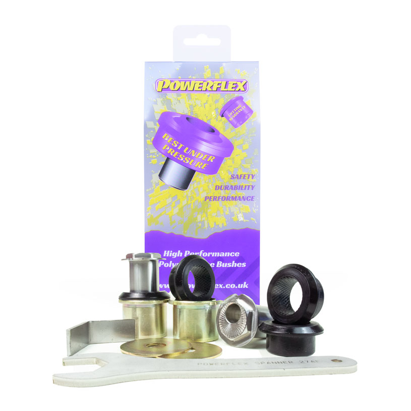 Bucsa poliuretan Powerflex exterioara brat spate superior (camber reglabil) (Mov) - Audi A3/S3/RS3/Q3/TT, Seat Altea/Leon/Toledo, Skoda Octavia, Volkswagen Golf/Jetta/Scirocco/Tiguan