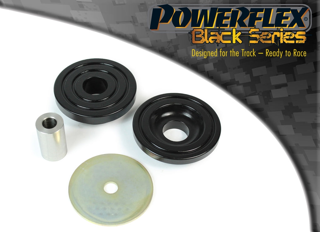 Bucsa poliuretan Powerflex fata suport diferential spate (Negru) - Audi A1/S1/A3/S3/RS3, Seat Leon, Skoda Octavia, Volkswagen Golf/Passat