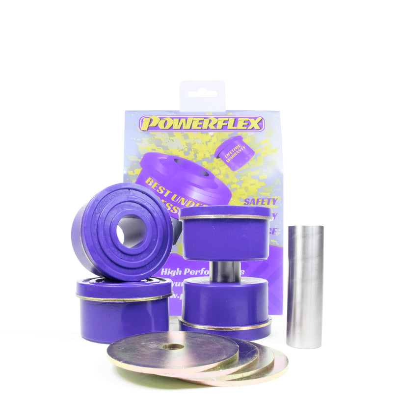 Bucsa poliuretan Powerflex fata suport subcadru spate (Mov) - Audi A3/S3/RS3/TT, Seat Altea, Skoda Octavia, Volkswagen Golf/Tiguan