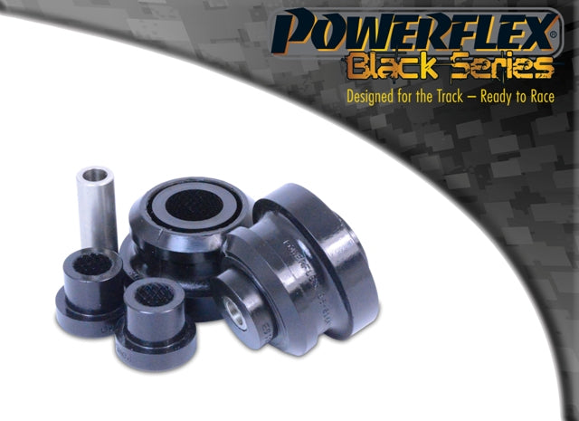 Bucsa poliuretan Powerflex brat longitudinal spate (Negru) - Audi A3/S3/RS3/Q3/TT, Seat Leon, Skoda Octavia, Volkswagen Golf/Jetta/Tiguan