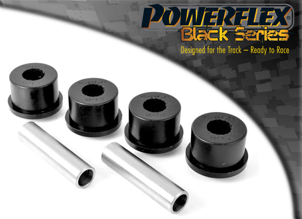 Bucsa poliuretan Powerflex brat longitudinal spate (la sasiu) (Negru) - Volvo 240