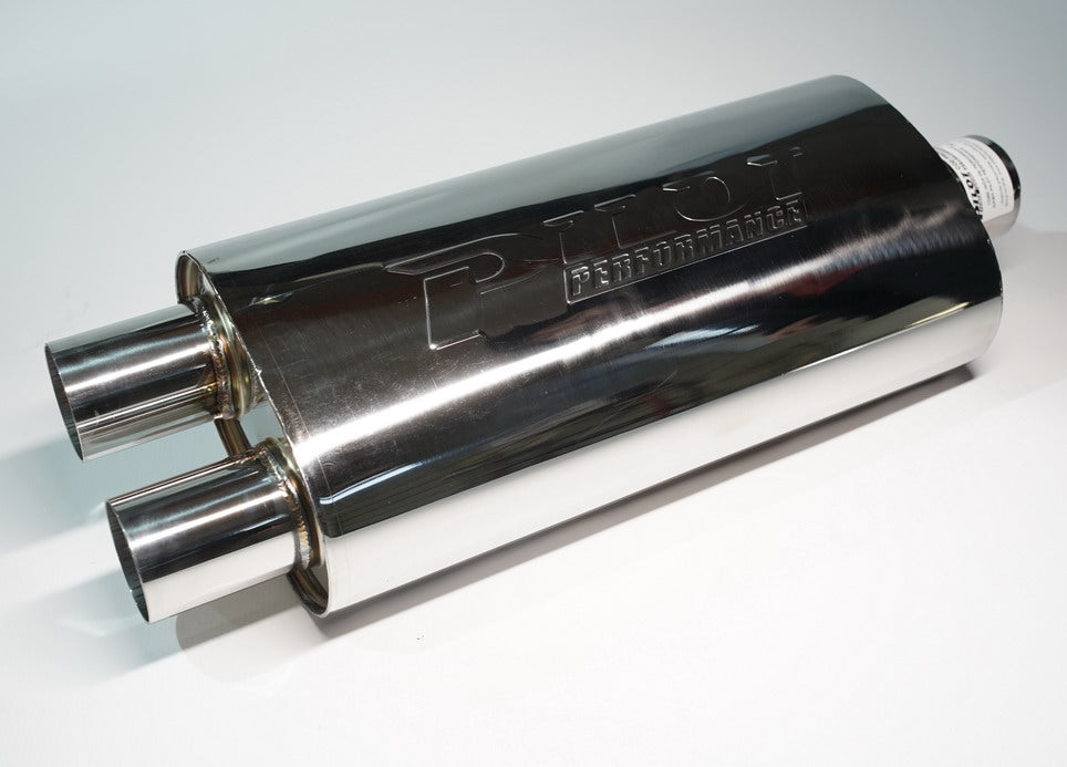 Toba Esapament Inox PILOT Performance 1 Intrare / 2 Iesiri