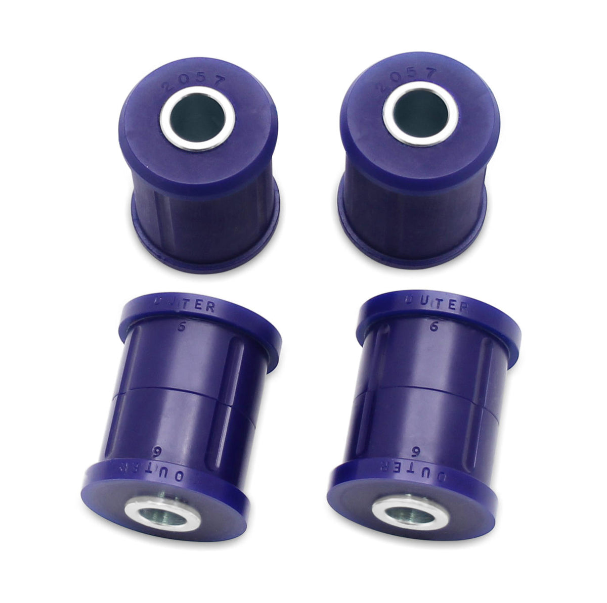 Set bucse brat suspensie inferior interior exterior SuperPro pentru Mitsubishi Pajero - SPF2056K