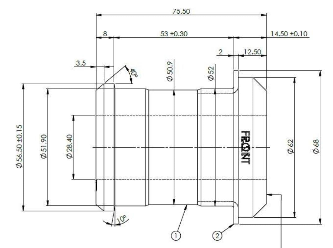Set bucse brat suspensie inferior fata spate interior SuperPro pentru Mitsubishi Pajero - SPF4634K