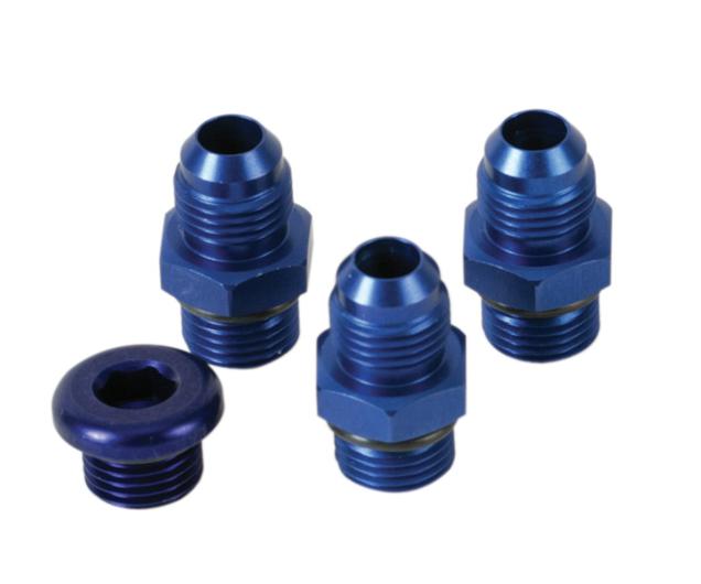 Set racorduri Turbosmart -6AN to -6AN pentru regulatorul de presiune - TS-0402-1111