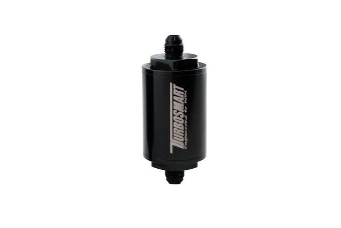 Filtru de combustibil Turbosmart 10 microni, racord -6AN, negru - TS-0402-1130